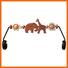 Baby Bouncer Toy Bar Wooden Compatible with Baby Bjorn, Bouncer Toy Attachmen...