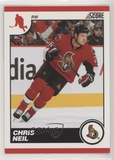 2010-11 Score Glossy Chris Neil #340 1z4