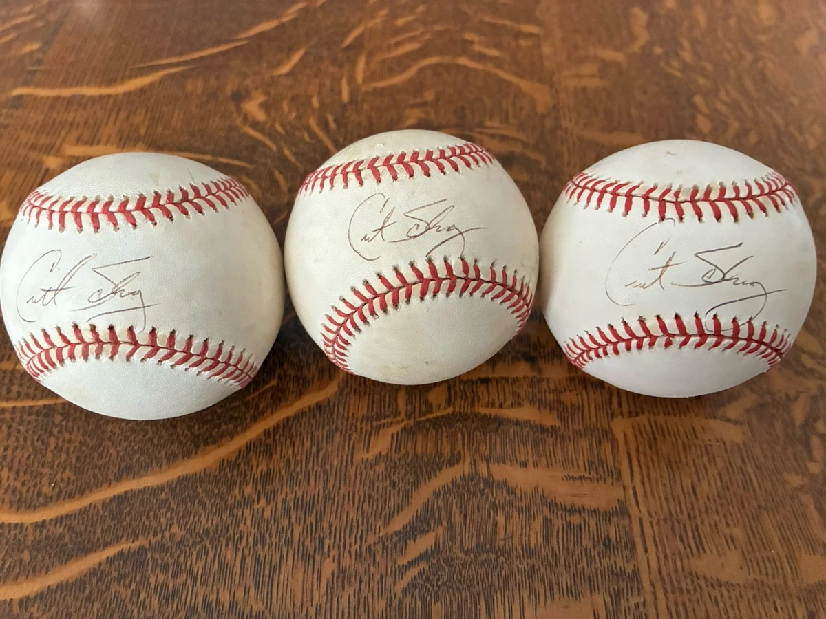 Curt Schilling Original Autographed Baseball MLB Balls for sale | eBay