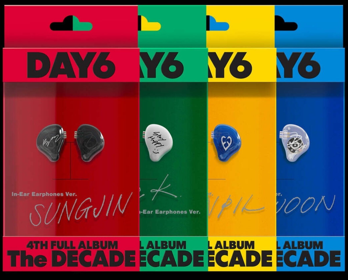 The DECADE: DAY6 Vol.4 イヤフォン ソンジンver. DAY6 4th Album - The DECADE (In-Ear Earphones Ver.) – Choice