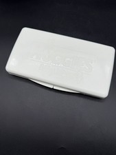 Vintage Huggies Baby Diaper Wipes Hard Shell Travel Size Case Container