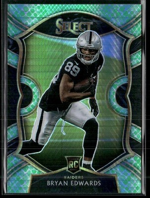 2020 Panini Select #76 Bryan Edwards Dragon Scale Prizm #/67