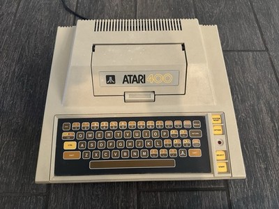 Vintage Atari 400 Computer + Atari 410 Program Recorder Bundle - Untested As-Is