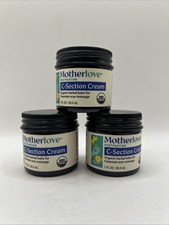 3x MotherLove C-Section Cream Organic Herbal Balm Cesarean Postpartum 1 fl oz