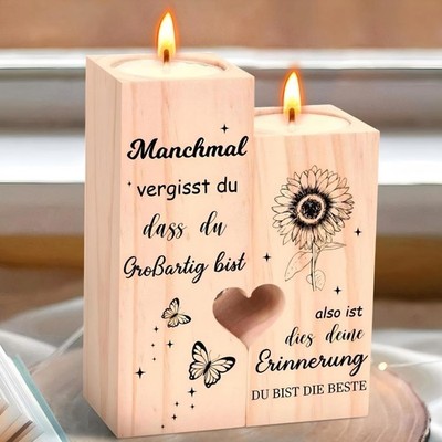 Geschenke für Frauen Freundin, Freundin Geschenke- Ermutigen Kerzenständer