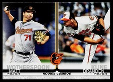 Matt Wotherspoon / Branden Kline RCOM, RC 2019 Topps Update #US264 RC Orioles