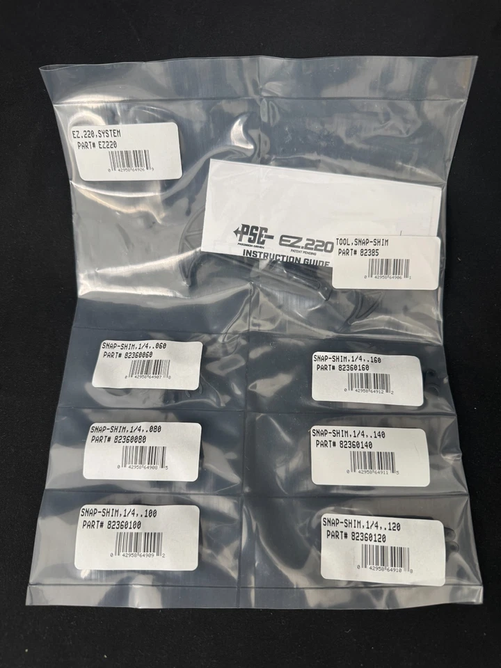 PSE EZ.220 Shim Spacer Kit New