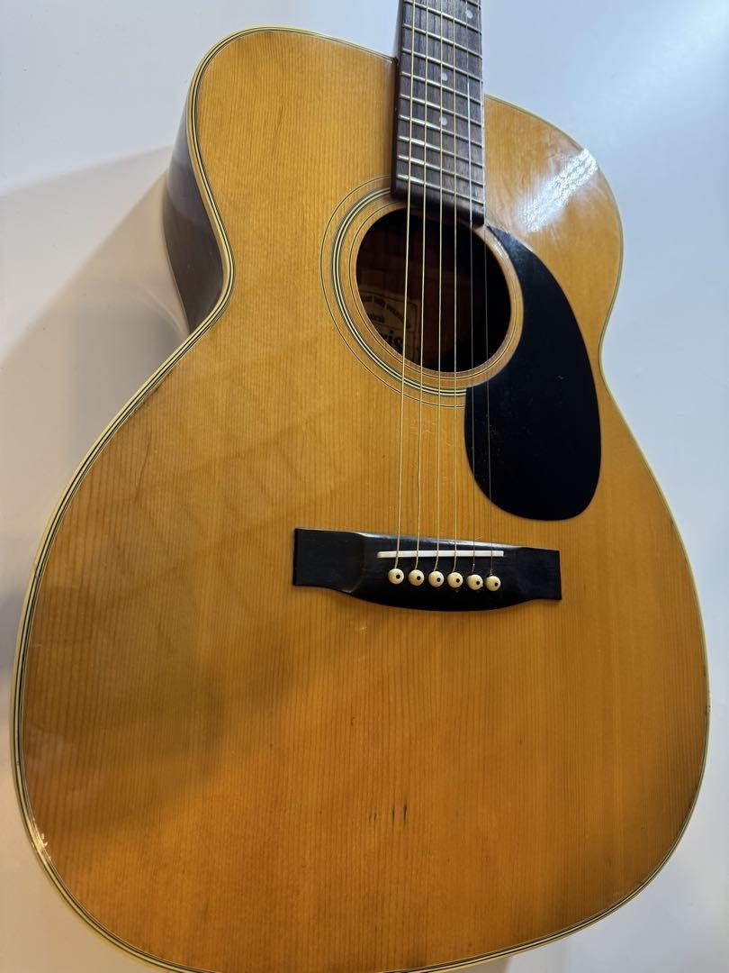 Acoustic Guitar Morris F-15 70s Spruce Top Nato Neck Natural