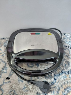 Sandwichmaker Sandwichtoaster Neu ohne Verpackung Waves Schwarz