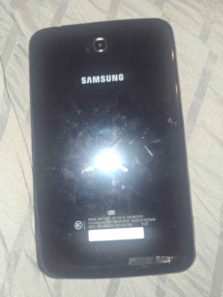 Samsung Galaxy Tab 3 16GB Black Android Tablet Sprint SM-T217S - Image 3 of 3