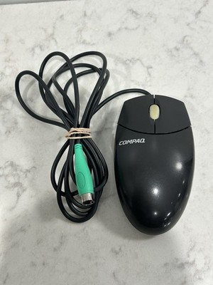 Logitech Compaq Ball Mouse PS/2 Connector wired 334684 UNTESTED