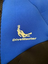 Dive Master Neoprene Scuba Surf Dive Suit. Sz L Blue And Black Short Style