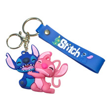 Pink Blue Disney Lilo Stitch" Lovely Baby Stitch Keychain New Free Shipping
