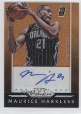 2015-16 Panini Prizm Auto Orange Prizm 23/65 Maurice Harkless #P-MHK Auto 1u6