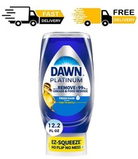 Dawn Platinum EZ-Squeeze Dish Soap Liquid, Dishwashing Liquid, Grease Removal, F