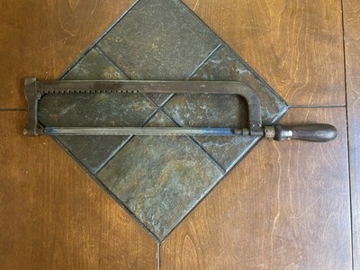VINTAGE MILLERS FALLS NO 6 Star  Logo HACK SAW Adjustable HAND SAW