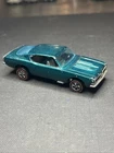 Hot Wheels Redline, Custom Barracuda, Aqua, HK, Silver Int. Looks Blue In PIC