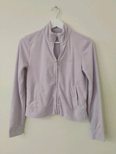 Juicy Couture Y2K Royal Lilac Terry Cloth Track Jacket Size Small