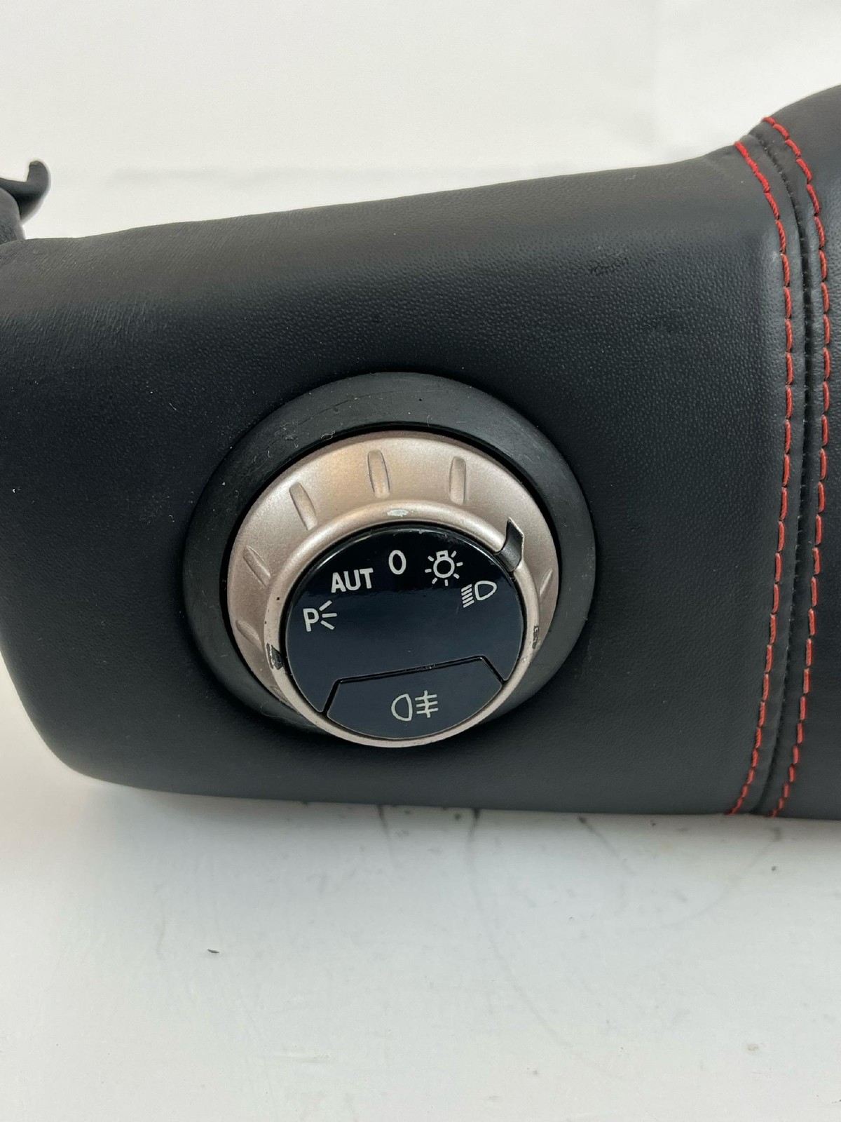 10-15 Ferrari 458 Italia Headlight Fog Light Switch Panel 5079991 OEM Black Red