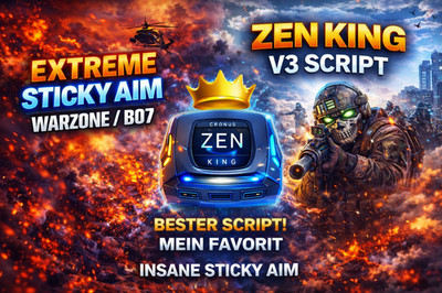 Cronus Zen Script   MEIN FAVORIT ! ZEN KING V3 STICKY AIM (Warzone / BO7)  