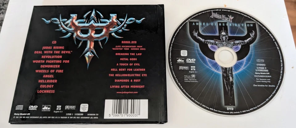 JUDAS PRIEST  angel of retribution  CD & DVD  2005  Digibook  - Bild 2 von 3