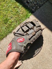 Rawlings Premium Series D125BWFB Baseball Glove Leather Right Hand Throw 12.5"