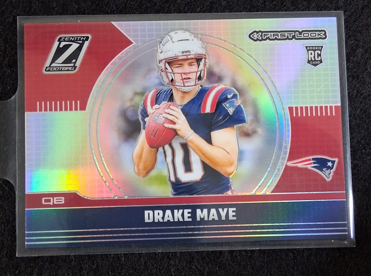 2024 Panini Zenith First Look Drake Maye #3 Insert Rookie Patriots short print