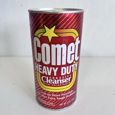 Vintage 1995 Comet Heavy Duty Cleanser Red Ca...