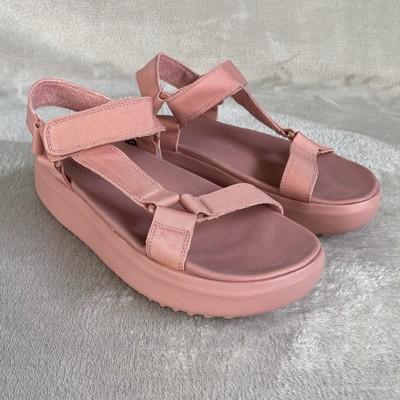 Bobs by Skechers Pop Ups 3.0 Womans Sport Sandal  9 Rose Pink Hiking Beach NEW