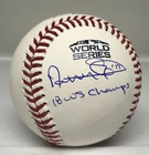Nathan Eovaldi Signed 2018 World Series Baseball With Inscription with Hologram