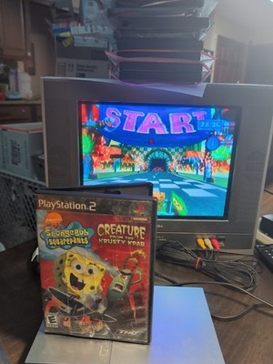 Spongebob Creature from the Krusty Krab - PS2 - Tested & Working - Free Shipping