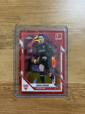 Angelo Stiller 1/5 Redwave Topps Chrome Bundesliga 2026 VFB Stuttgart
