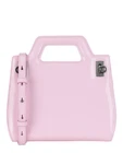 Ferragamo Womens Mini Wanda Leather Top-Handle Bag