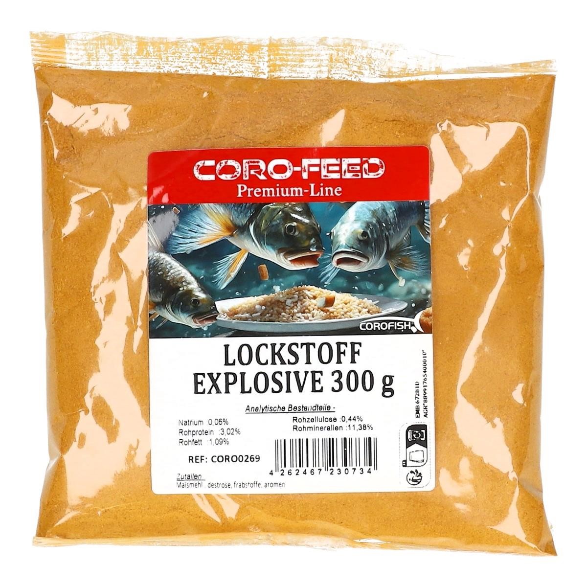 Рыба-Корофиш Премиум 4000 шт., Футтерзузатц, 300 г, с ароматом Футтермиттель Футтерзузатц.