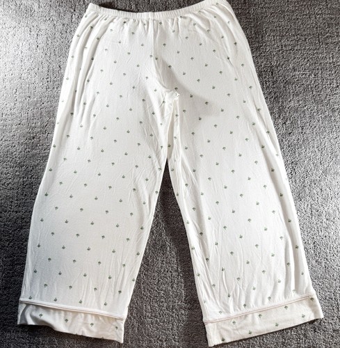 EBERJAY Pajama Pants Womens Small Black White Abstract Print SO SOFT Loungewear - Picture 9 of 9