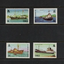 S5639   Tuvalu   1978   ships   4v.   MNH