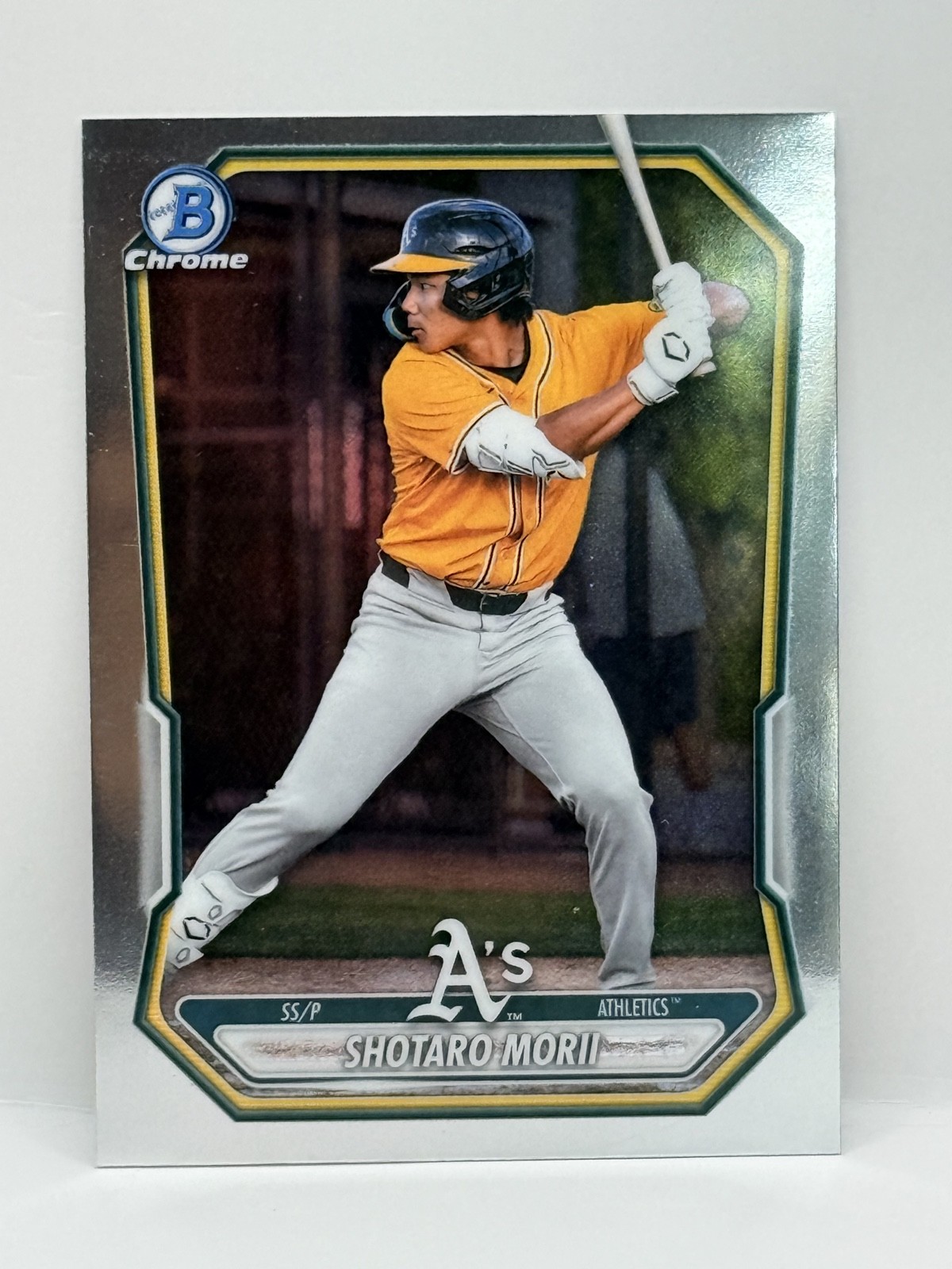 2025 Bowman Chrome - Prospects Shotaro Morii, Shotaro Morii #BCP-170 (RC)