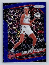 2025 Panini Prizm WNBA #105 Brianna Turner Blue Velocity Prizms
