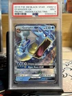 Pokémon TCG Gyarados GX SM212 Hidden Gates Black Star Promo PSA 9