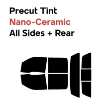 Precut Window Film Automotive Nano Ceramic Tint for Ford F-150 2009-2014 4 Door