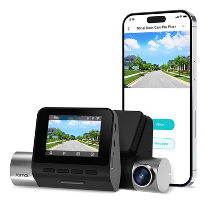 70Mai 2.7K Dash Cam Front A500S 1944P Dash Camera For Cars Sony Imx335 Dashcam