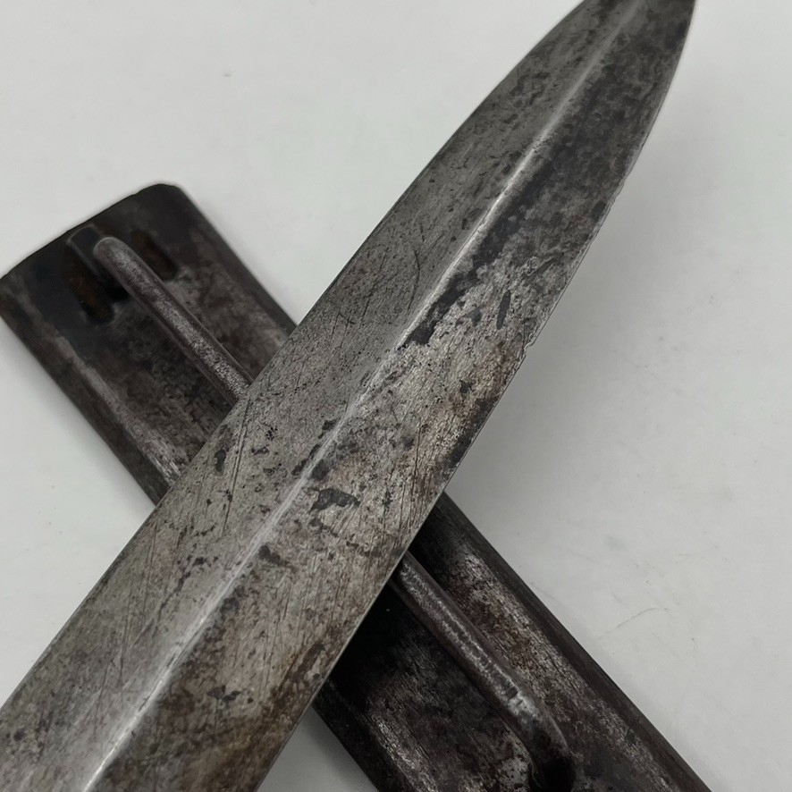 ORIGINAL FRENCH WWI W/ Sheath FIGHTING KNIFE by J. DELAIRE-LE VENGEUR de 1870