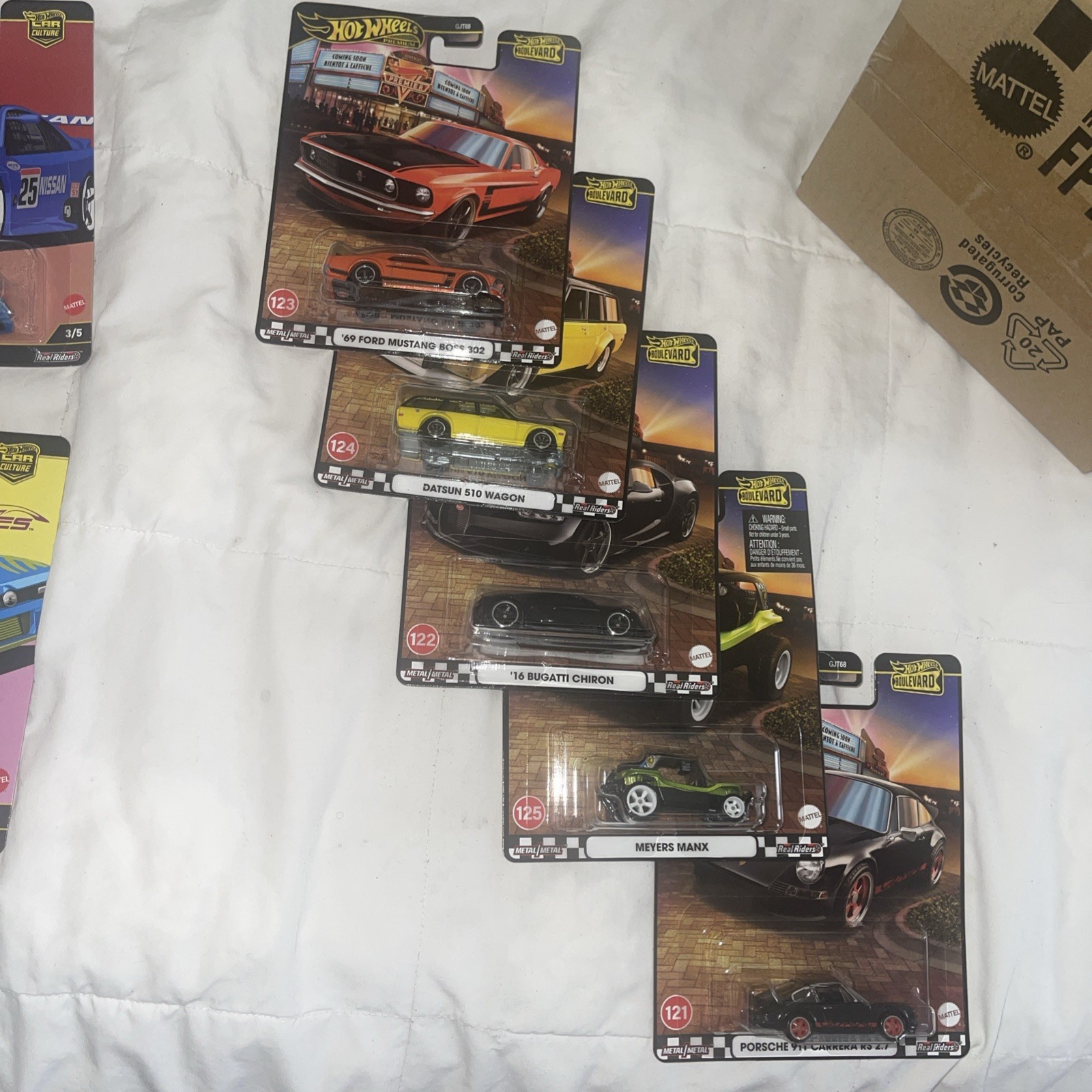 Hot Wheels Premium 2023 Boulevard Mix P Shelby Subaru Skyline LBWK Set 66-70