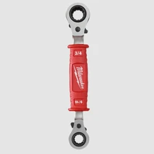 Milwaukee 48-22-9212 Lineman’s 4in1 Insulated Ratcheting Box Wrench