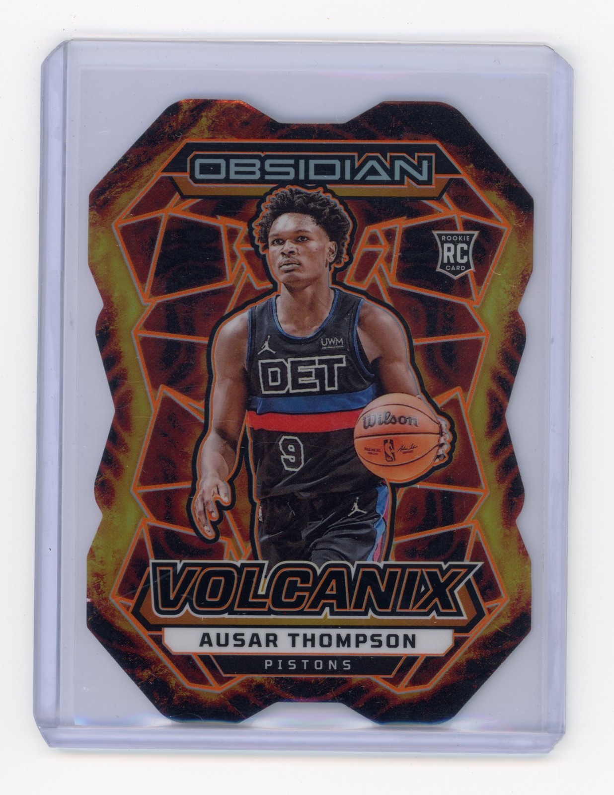 2023 Panini Obsidian Ausar Thompson Volcanix Die-Cut RC #1