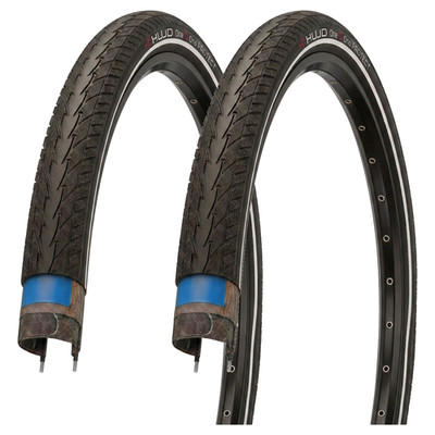 2er Set 28 Zoll Fahrradreifen 700x40c Kevlar Pannenschutz 42-622 Reflexstreifen