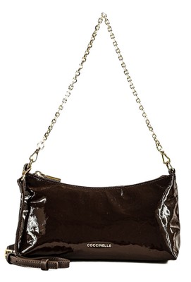 COCCINELLE Aura Mini Bag Grained Leather Umhängetasche Schultertasche Tasche Neu