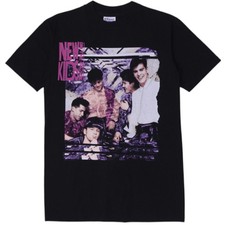 Vintage New Kids on the Block Magic Summer Tour Black Graphic TShirt