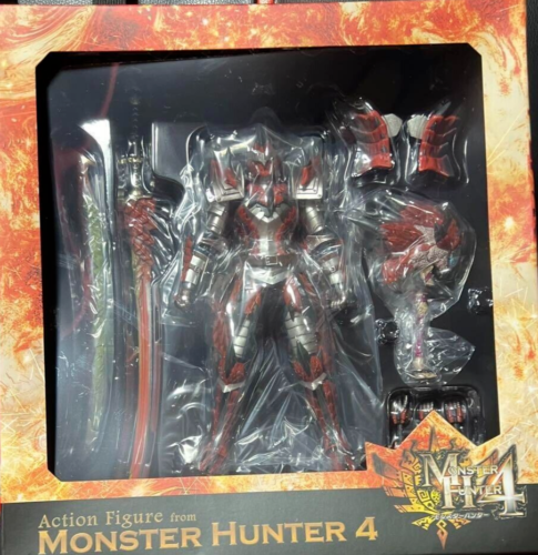 E-capcom Limited MONSTER HUNTER 4 RATHALOS Armor Acrion Figure Swordsman Toy JP - Picture 1 of 7
