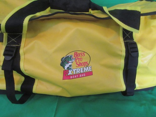 Bass Pro Shops Item EBB-LG Extreme Boat Bag Duffle Large Yellow Waterproof Nice - Picture 2 of 10